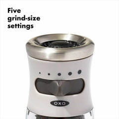 Contoured Mess-Free Pepper Grinder