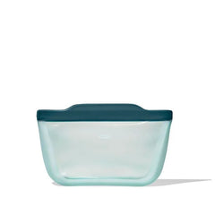 Silicone Reusable Bag - Stand-Up Quart (32 oz) - Lagoon