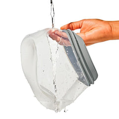 Silicone Reusable Bag Sandwich (28 oz) - Fog