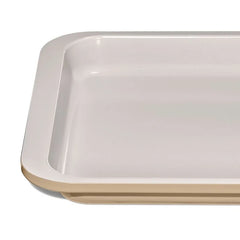 Non-Stick Pro Ceramic Coated Metal Bakeware Half Sheet Pan - Biscuit