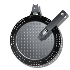 Outdoor 10" Perforated Carbon Steel Pan