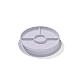 Stick & Stay Suction Divided Plate
