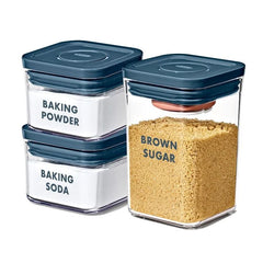 8-Piece Prelabeled Baking POP Container Set