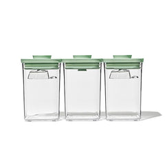 3-Piece POP Container Set with Mini Scoops - Limited Edition Pistachio