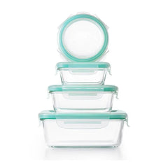 OXO Good Grips 12 Piece Smart Seal Glass Container Set
