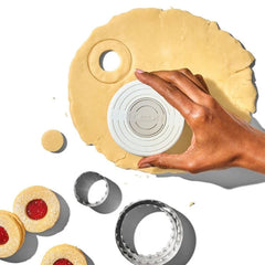 Double-Sided Cookie and Biscuit Cutter