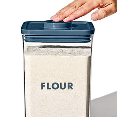 8-Piece Prelabeled Baking POP Container Set – Storm Blue