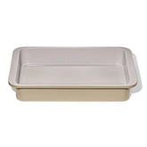 Non-Stick Pro Ceramic Coated Metal Bakeware 9" x 13" Cake Pan - Biscuit