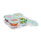 Baby Blocks Food Storage Containers (6 oz) - Opal