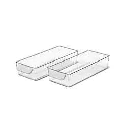 4 Piece Refrigerator Storage Bin Starter Set