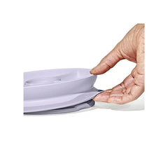 Stick & Stay Suction Divided Plate