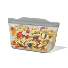 Silicone Reusable Bag  Stand-Up Quart (32 oz) - Fog