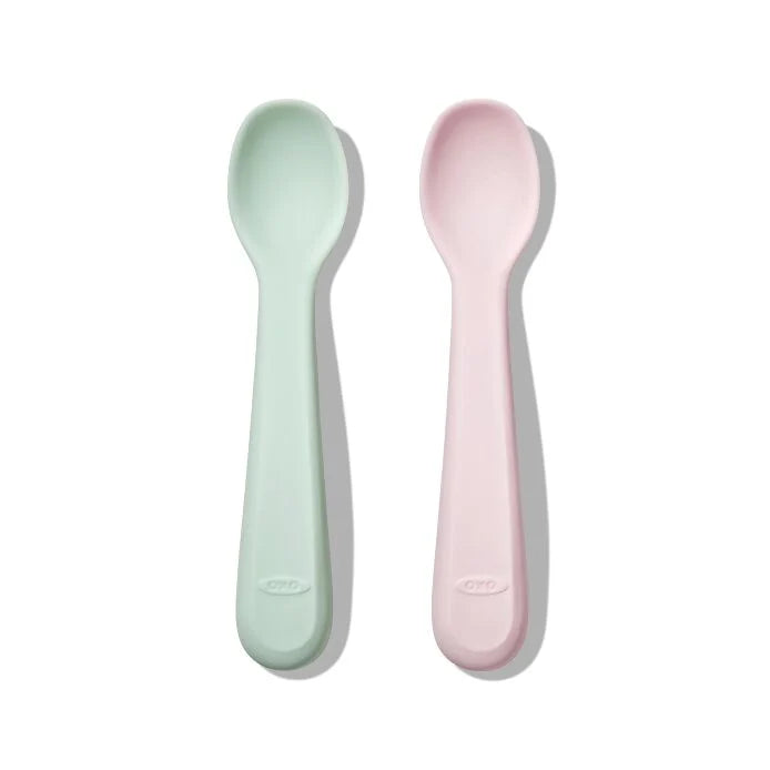 Silicone Spoon Set - 2 Pack - Opal & Blossom