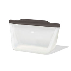 Outdoor Silicone Reusable Stand Up Bag Half Gallon (64 oz)