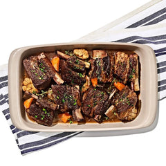 3 Qt Rectangular Stoneware Baking Dish - Storm Blue