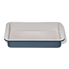 Non-Stick Pro Ceramic Coated Metal Bakeware 9” x 13” Cake Pan – Storm Blue