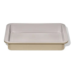Non-Stick Pro Ceramic Coated Metal Bakeware 9" x 13" Cake Pan - Biscuit