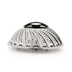 Stainless Steel Steamer with Extendable Handle