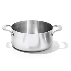 Stainless Steel Mira Series 5.2qt Casserole And Lid