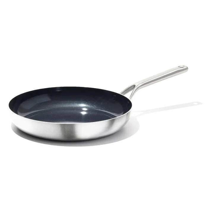 Stainless Steel Mira Series 12in Frypan - Ceramic