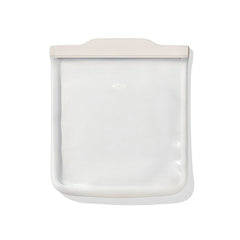 Silicone Reusable Bag - Half Gallon Bag (64 oz) - Oat