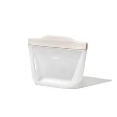 Silicone Reusable Bag - Stand-Up Snack (12 oz) – Oat