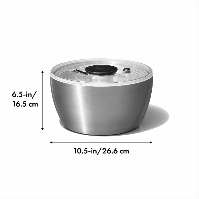 SteeL Salad Spinner
