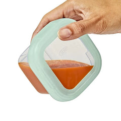Baby Blocks Food Storage Containers (6 oz) - Opal